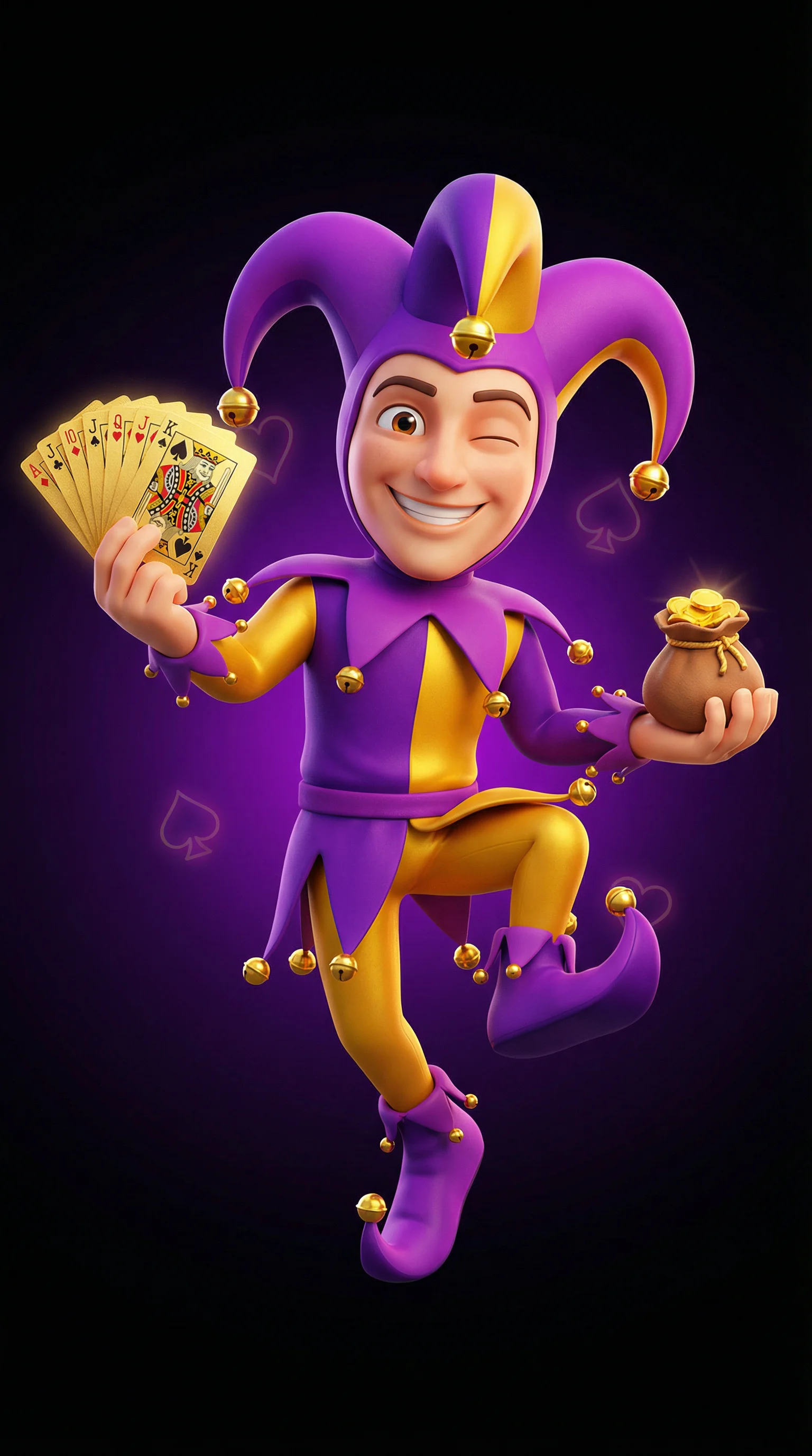 Mascote Joker do brlbet